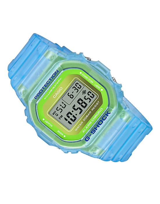 Casio Casio G-Shock DW-5600LS-2 мужские часы зеленый циферблат на запястье